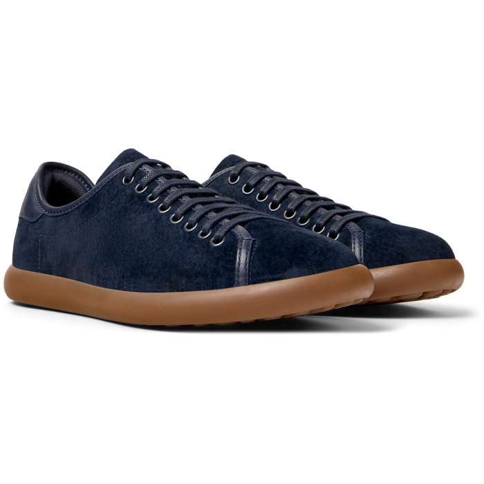 Zapatillas - CAMPER Pelotas Soller - Azul - Cuero Nubuck