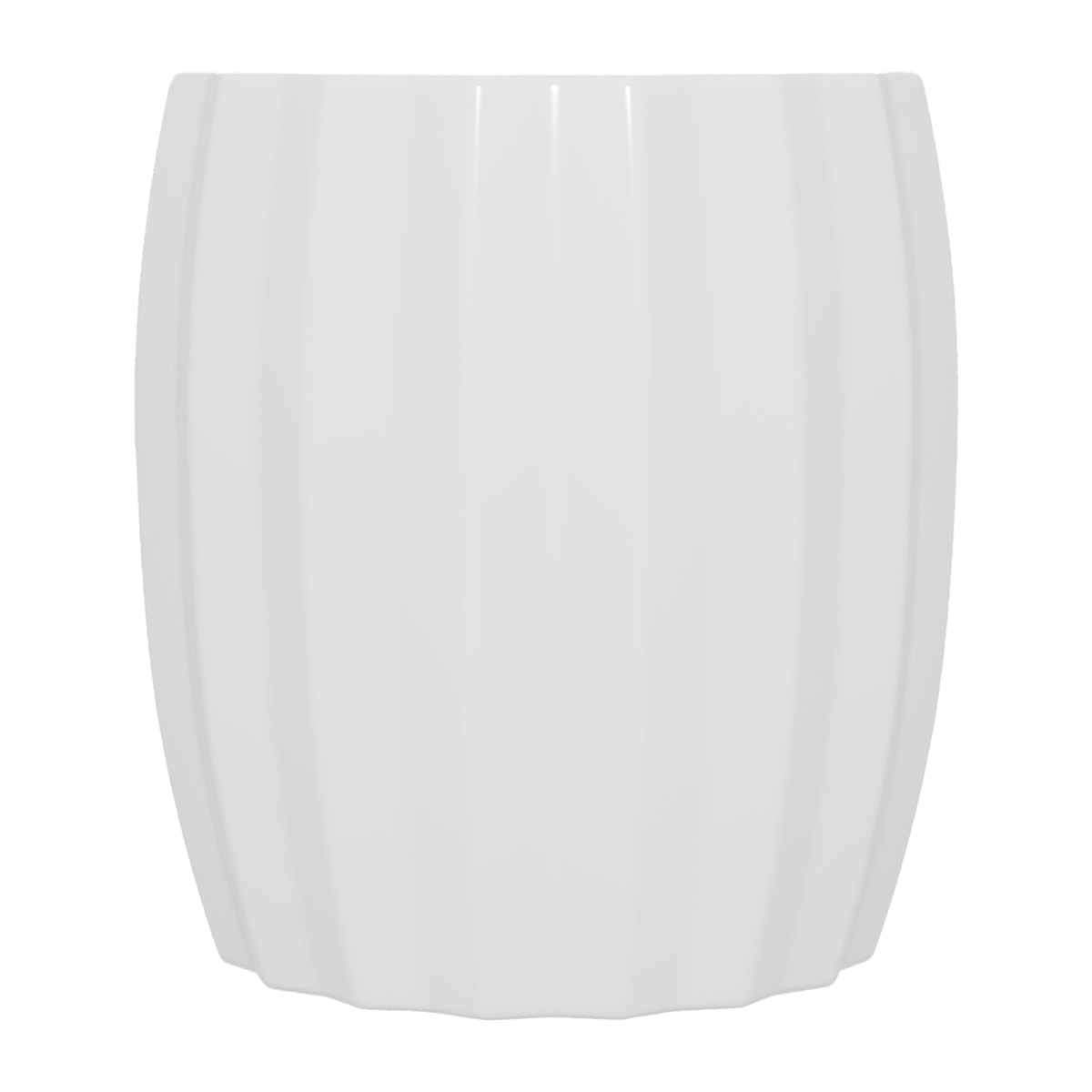 Grenade – Table d’appoint blanche minimaliste en magnésie