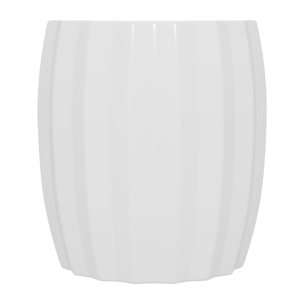 Grenade – Table d’appoint blanche minimaliste en magnésie