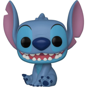 Lilo & Stitch Disney Funko POP Animazione Vinile Figura Stitch Sorridente Seduto 9 cm