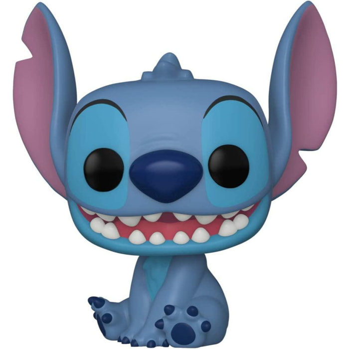 Lilo & Stitch Disney Funko POP Animazione Vinile Figura Stitch Sorridente Seduto 9 cm