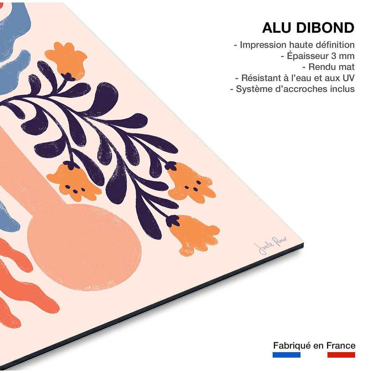 Tableau jolie fleurs Tableau alu Dibond