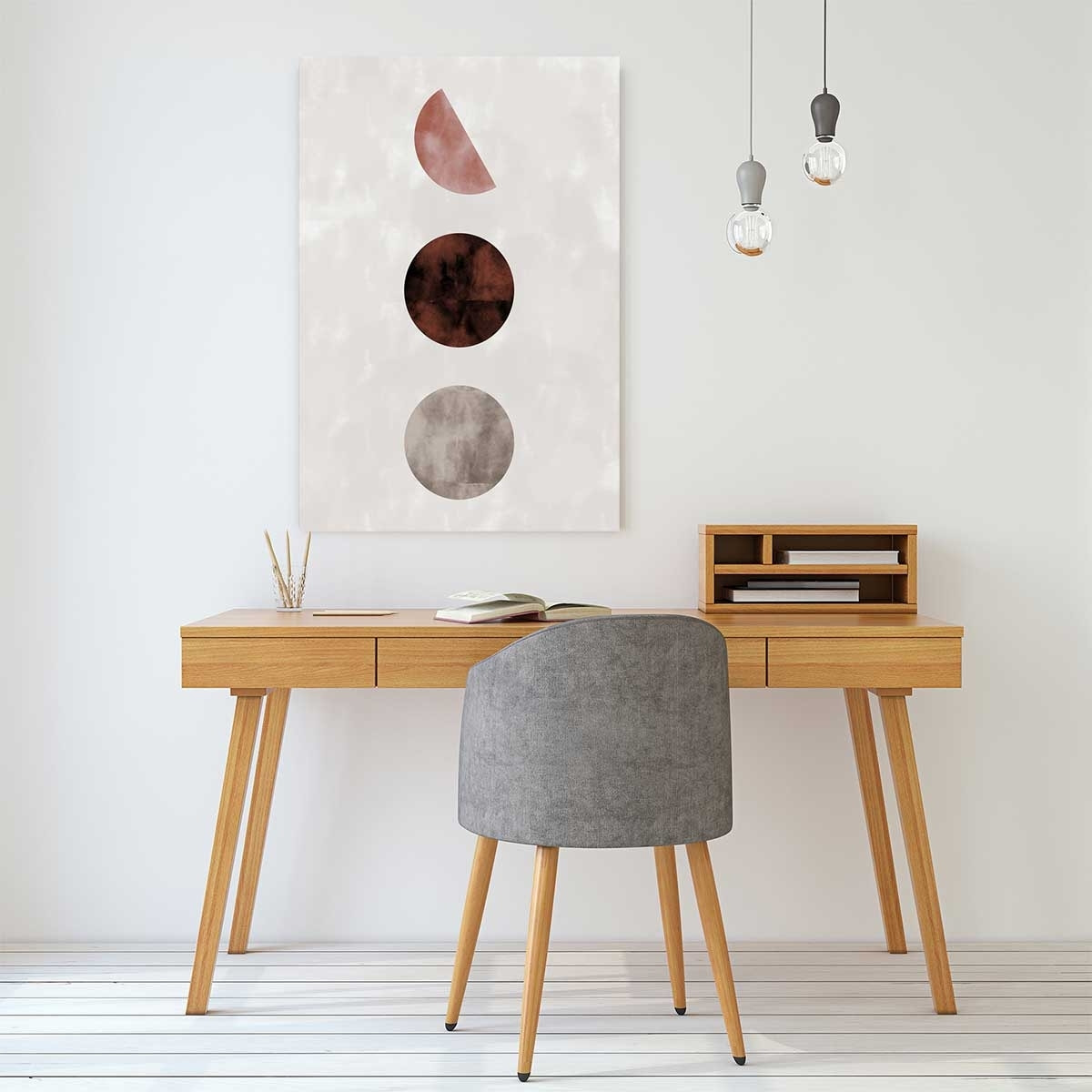 Tableau Lune pleine Toile imprimée