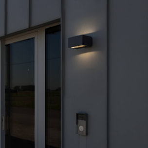 Applique murale secteur GEMINI GREY LED