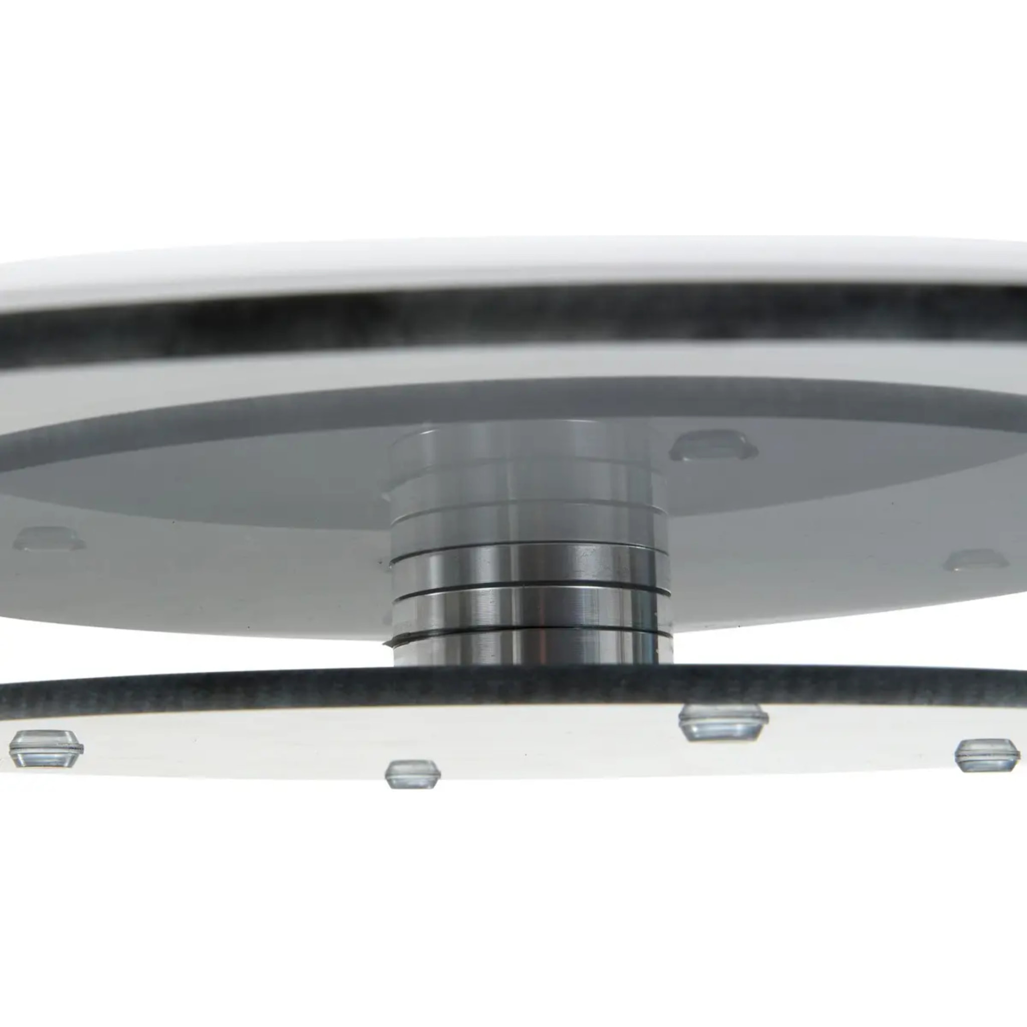 Plateau mobile tournant D70cm en verre trempé