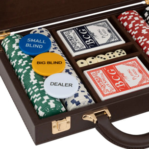 Jeu de poker Jule 30x21x10cm