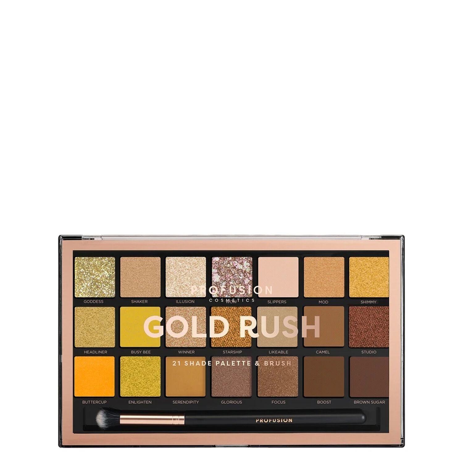 Palette Gold Rush - Ombres à Paupières 250 g