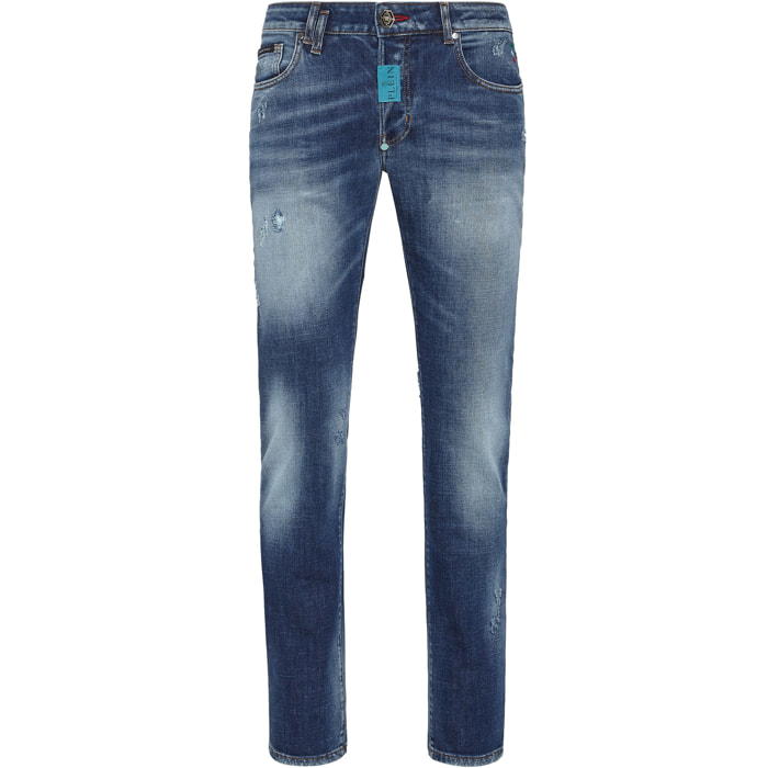 PHILIPP PLEIN Jeans taglio Straight HEXAGON