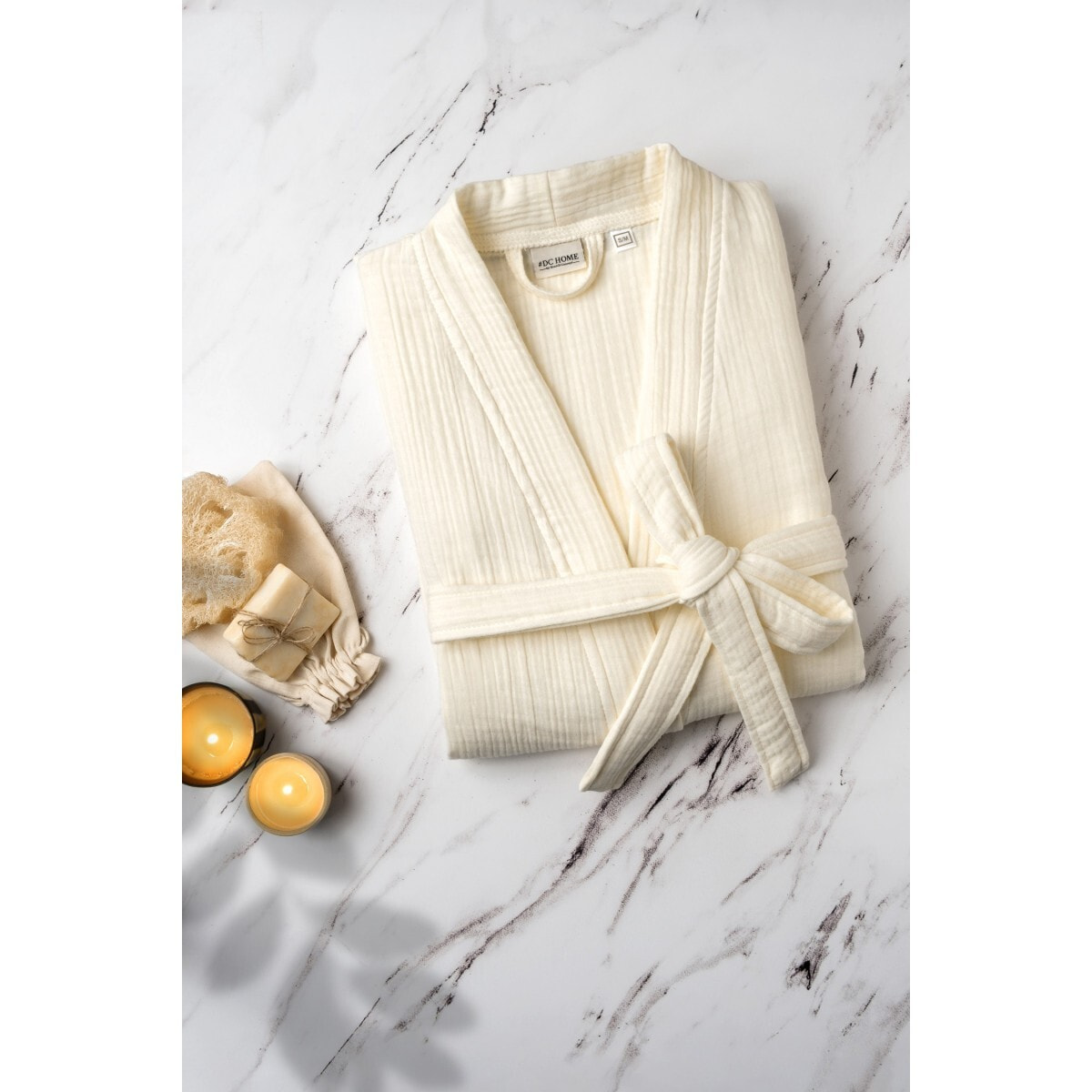 Peignoir gaze de coton