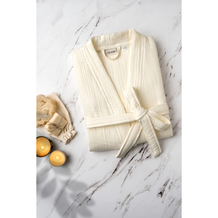Peignoir gaze de coton