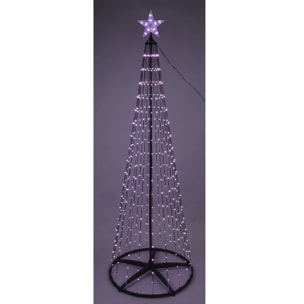 árbol de navidad de 300cm con 550 luces led rgb digitales y control remoto
