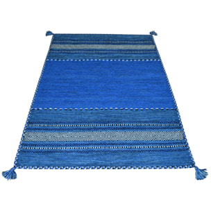 Tappeto Kilim Blu