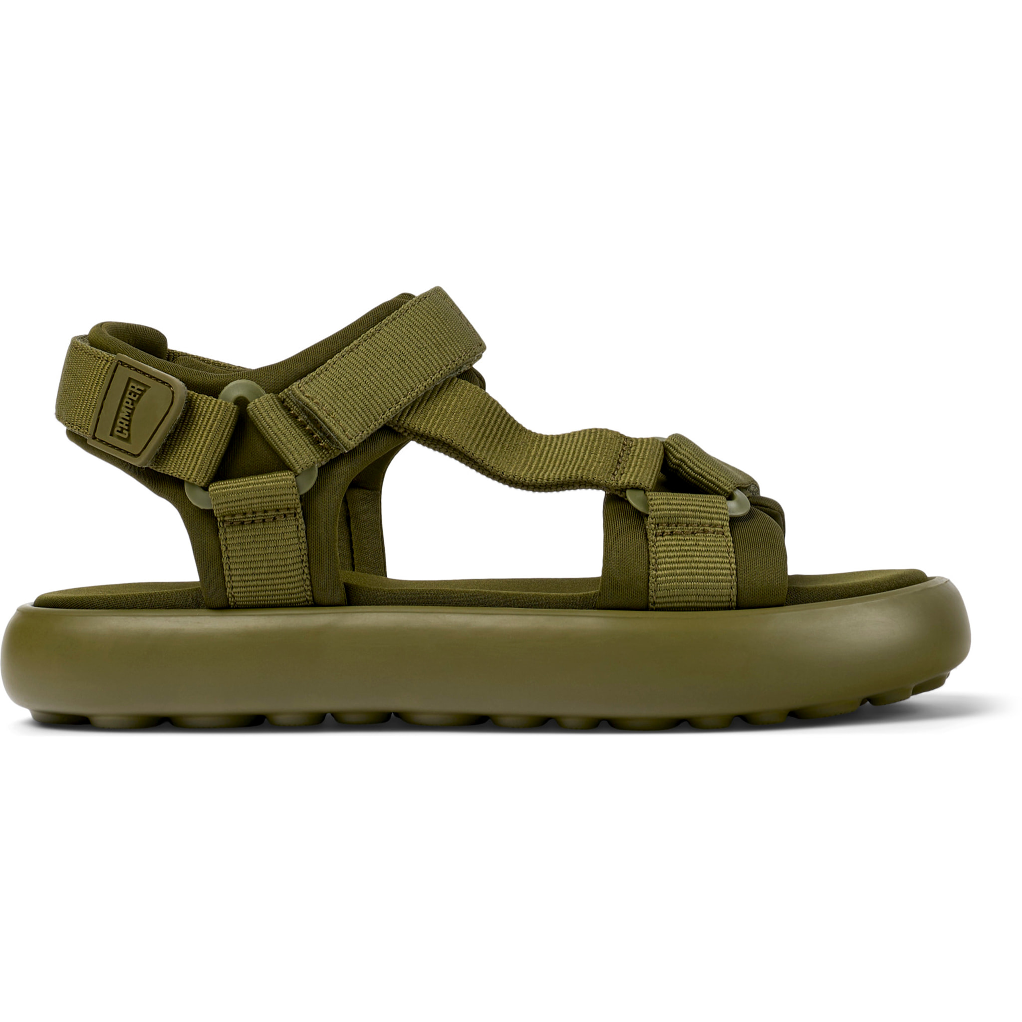 Sandalias - CAMPER Pelotas Flota - Verde - Textil técnico (poliéster reciclado)