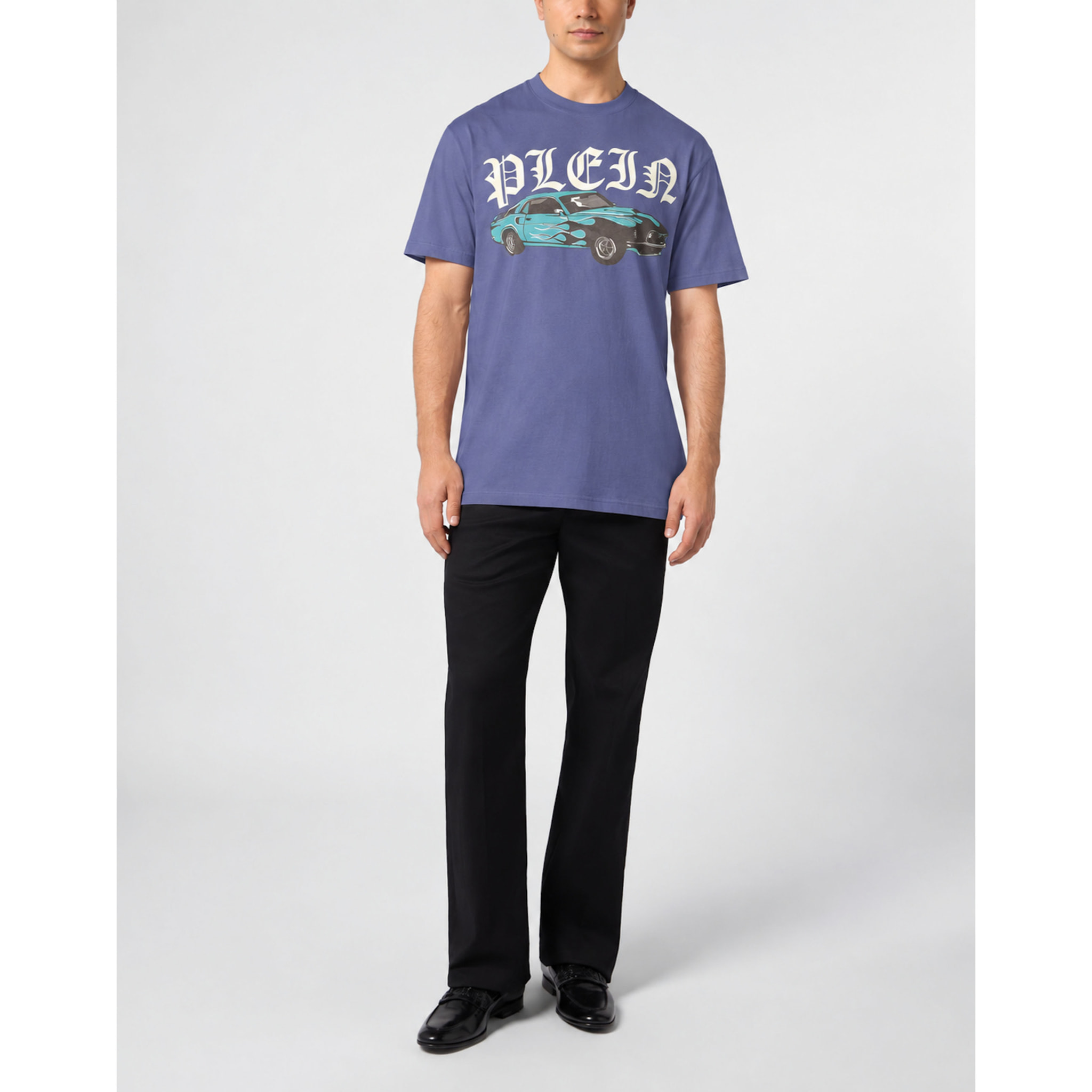 PHILIPP PLEIN T-shirt girocollo a maniche corte RACING