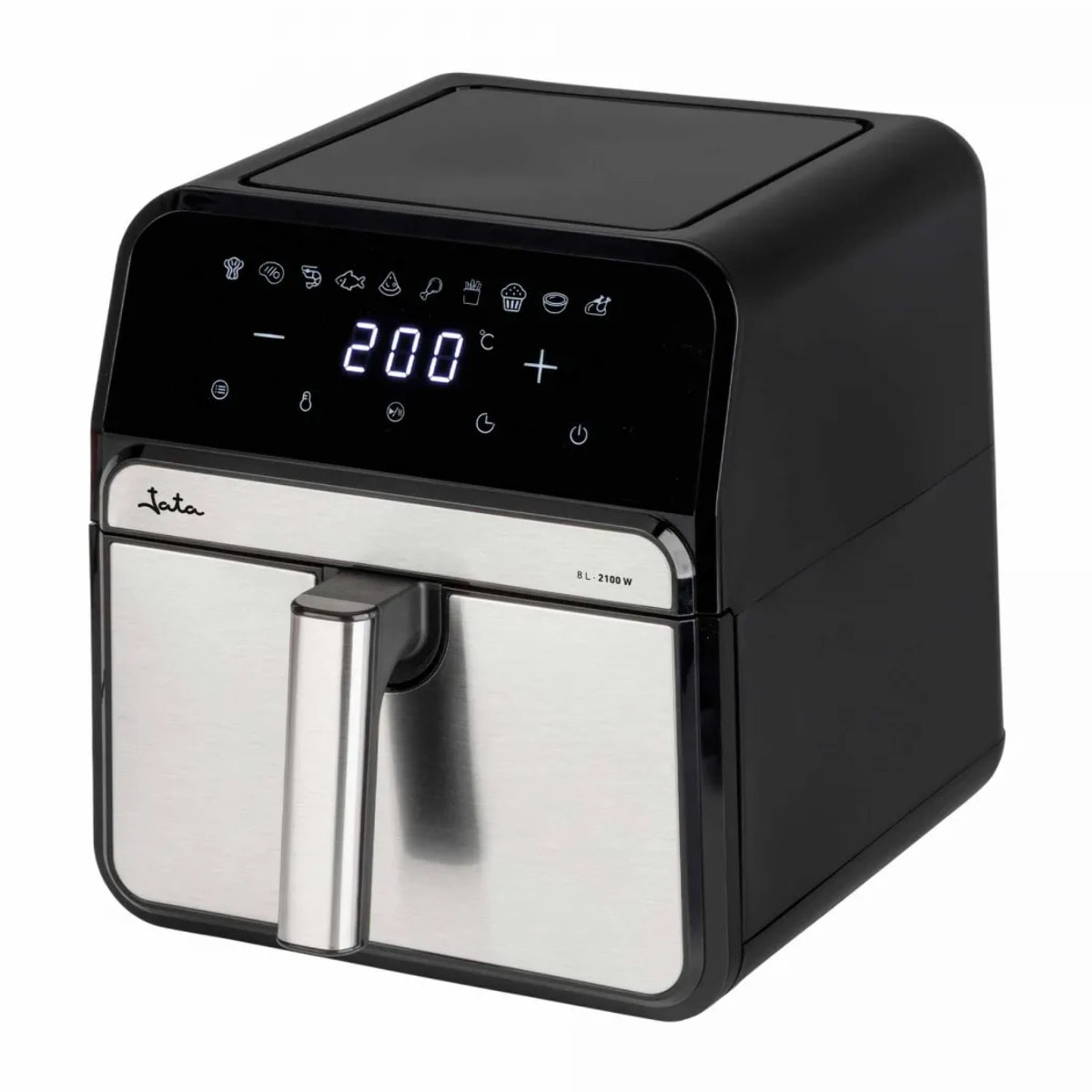 Freidora de aire JATA JEFR1242 de 8 litros. Digital. 10 programas de cocinado. Hasta 200º