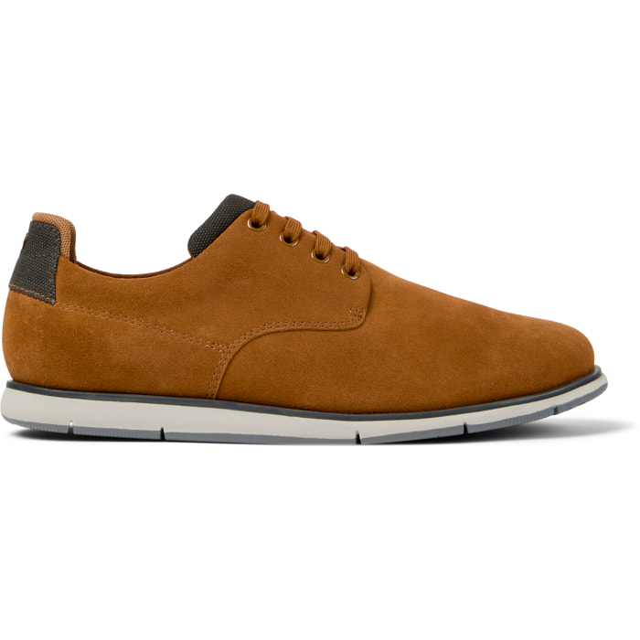 Zapatos de cordones - CAMPER Smith - Marron - Piel de ante