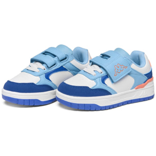 Kappa - Sneakers Bambino/a Bianco - Logo Manis 2.0 Ev Kid