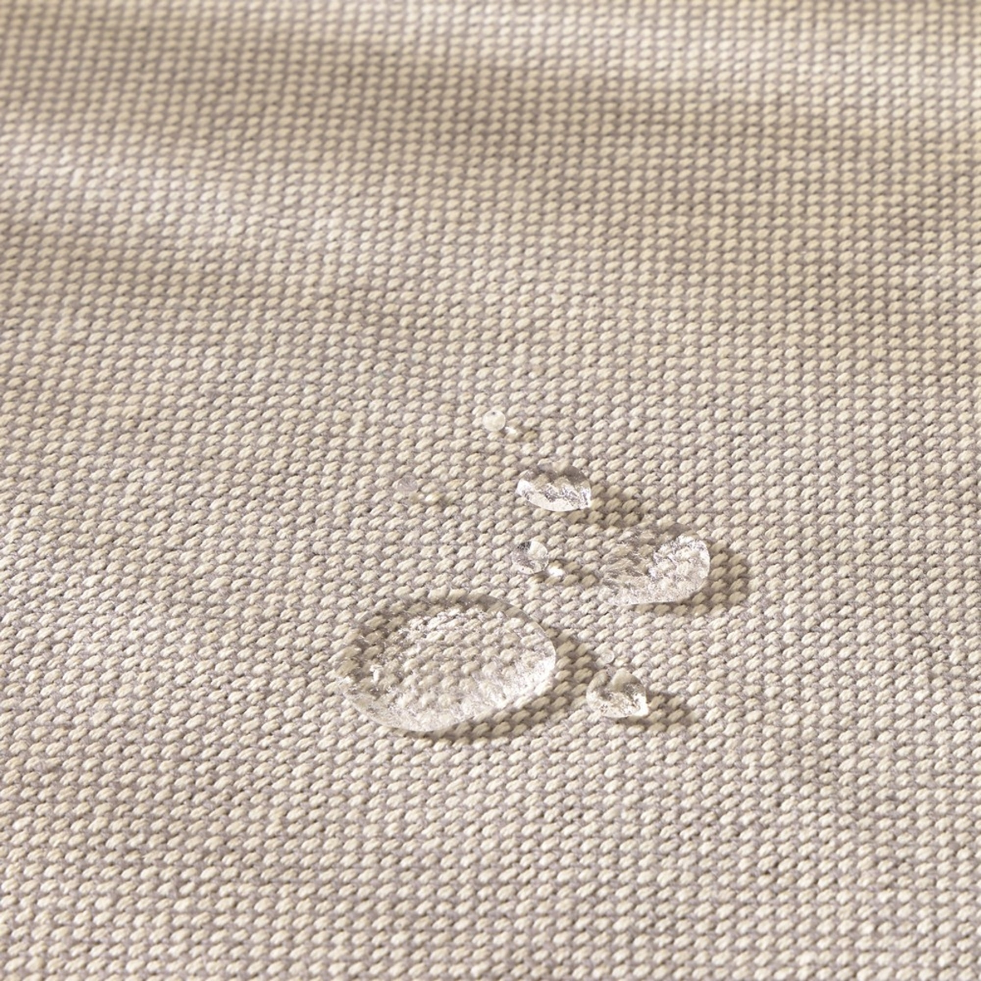 Funda de cojín chill out resistente al agua Trichi color gris Algodón