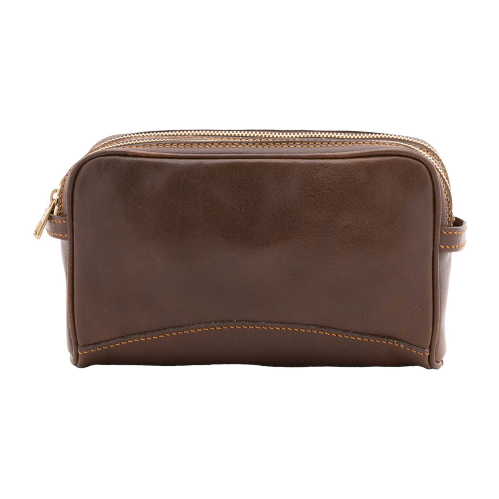 Pochette  unisex In Vera pelle Made in Italy 24x18x7 cm