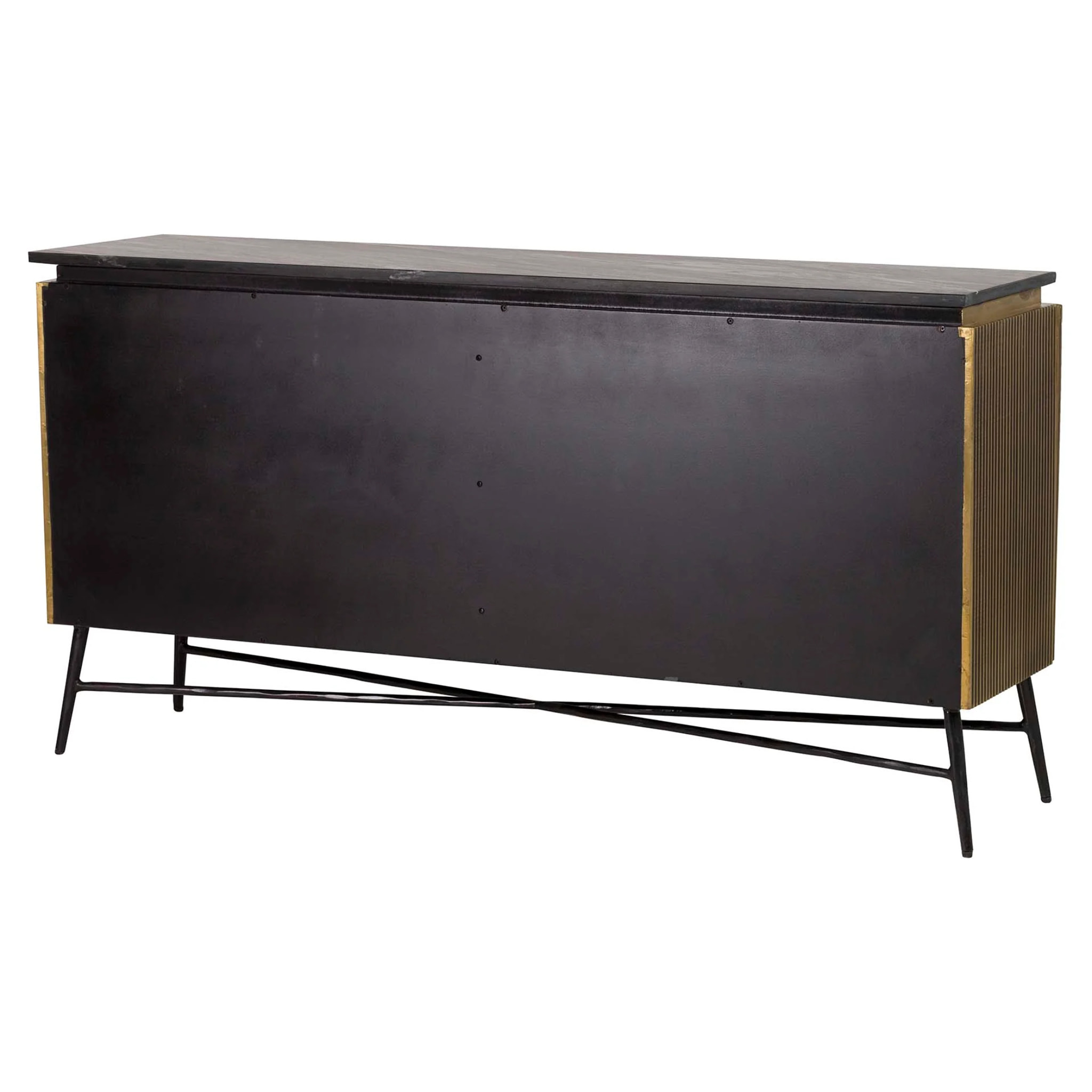 Aparador Piedra Metal Mdf Lumina 160x40x81 Cm