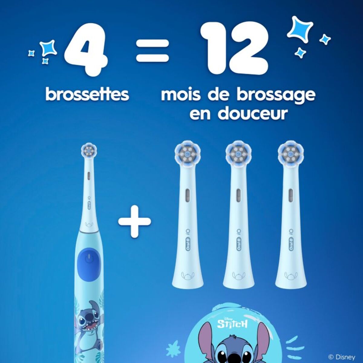 Brossette dentaire ORAL-B Gentle Care Stitch x3