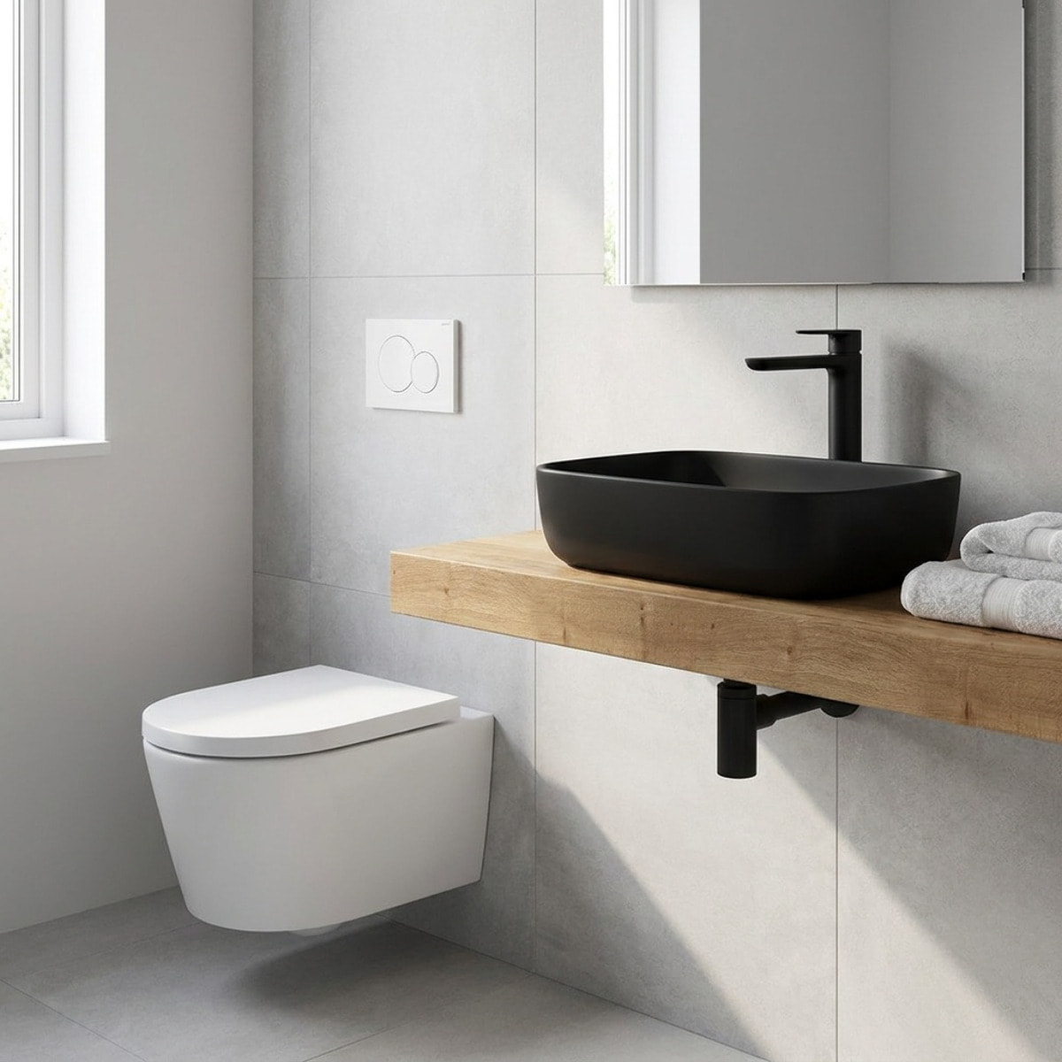 Pack bati-support Geberit + WC sans bride Swiss Aqua Technologies + abattant SoftClose + plaque (SATRIMLESSGEB1)