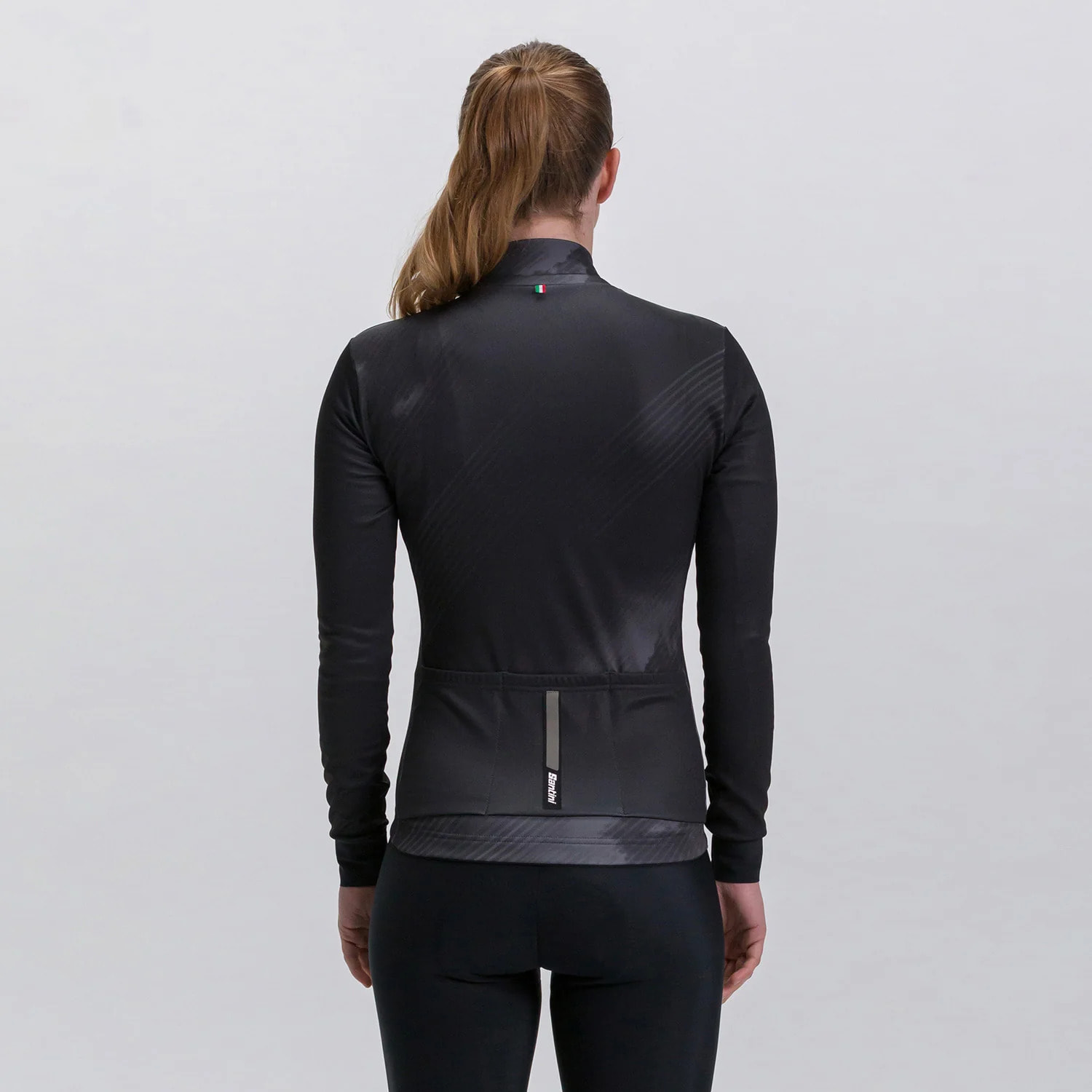 Pure Dye Women's Short Sleeve Jersey - Nero