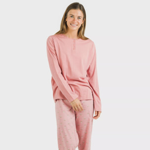 Pigiama lungo da donna santi