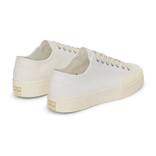 Superga - Zapatillas Unisex Blanco - 2432 WORKS LOW CUT COTTON CANVAS