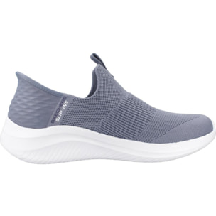 Sneakers De  Mujer Slip-ins Ultra Flex 3.0 Cozy Streak Azul