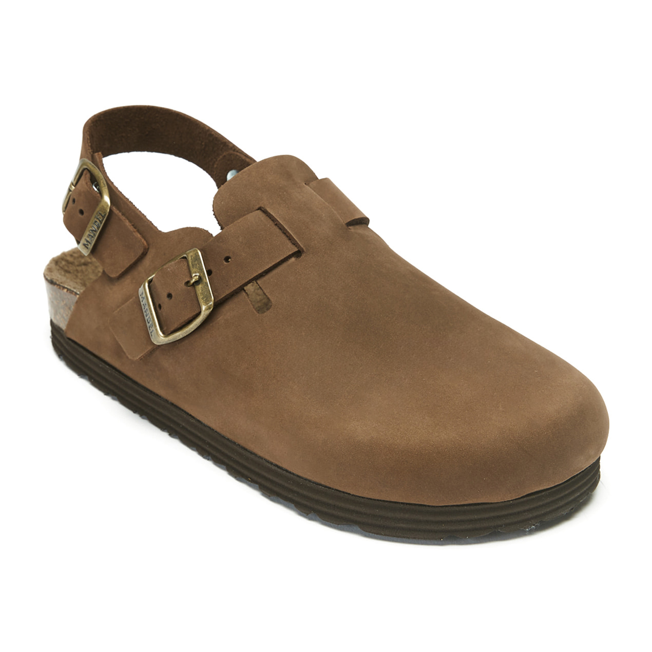 Sabot Mandèl Nubuck Testa di Moro