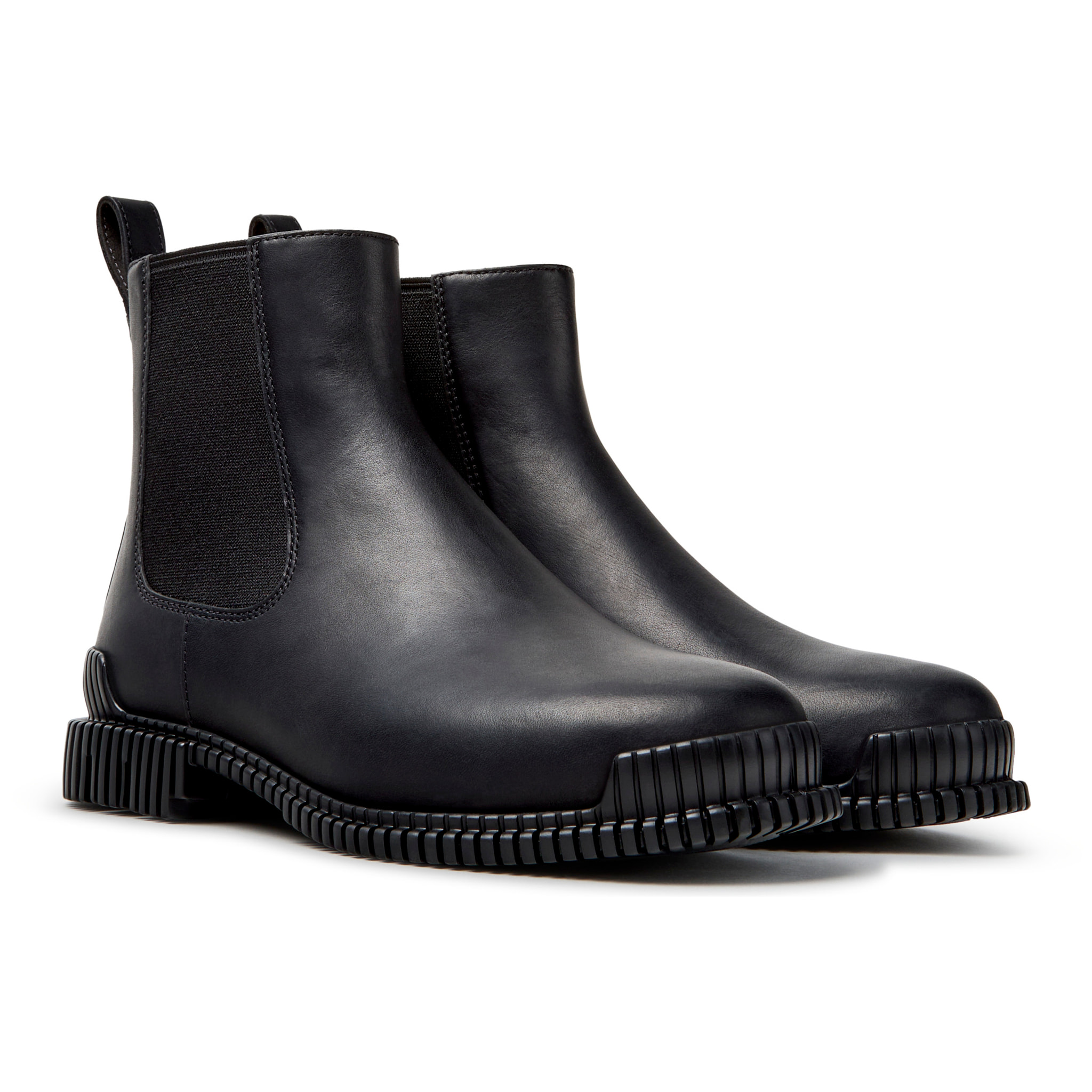 Botines - CAMPER Pix - Negro - Piel lisa