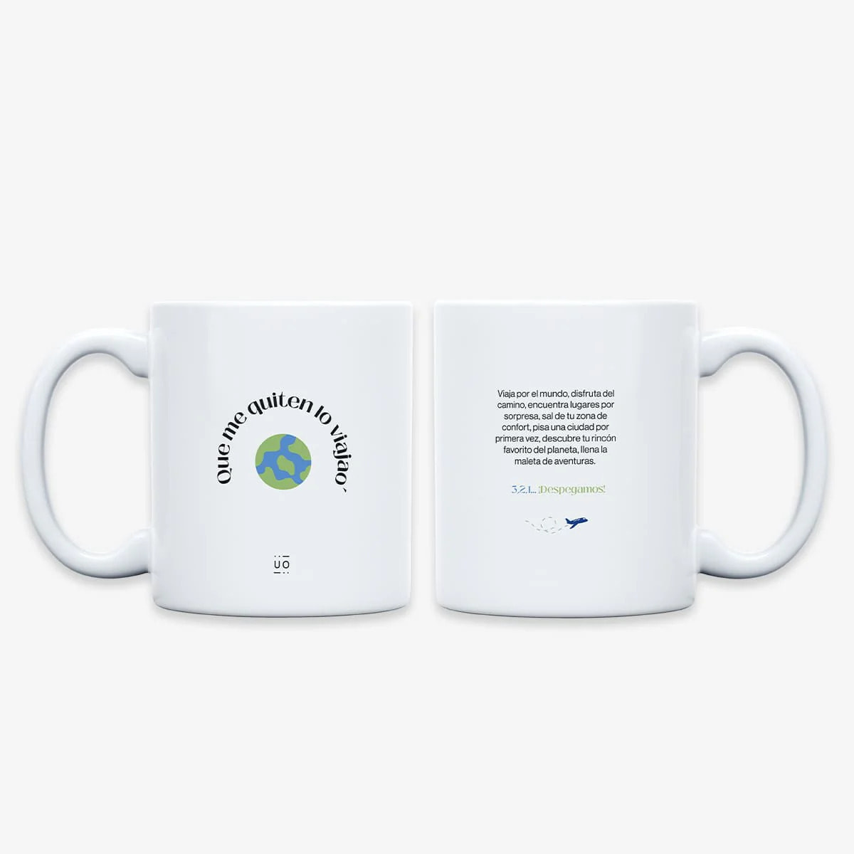 Taza "Que me quiten lo viajao"