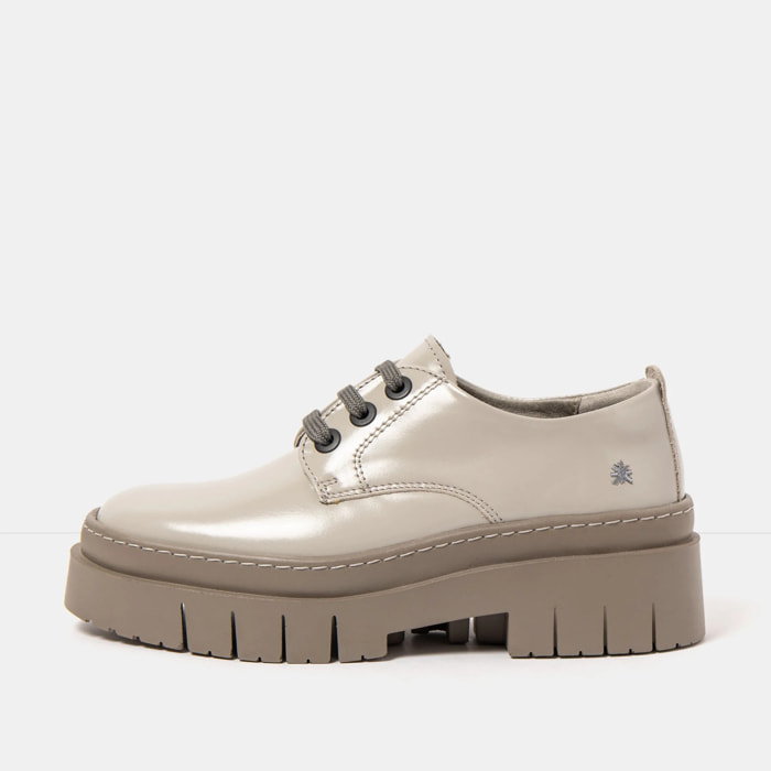 Zapatos 1952 NAPPA SHINNY CINDER/ AMBERES color Cinder