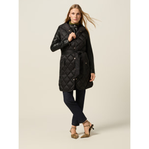 Oltre - Gilet piumino lightweight con cappuccio - Nero