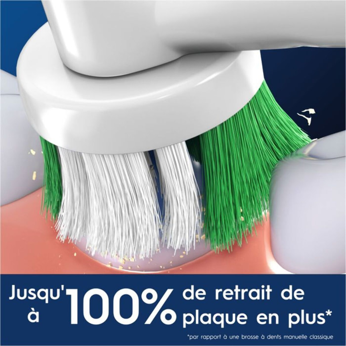 Brossette dentaire ORAL-B Precision Clean X-filaments x10