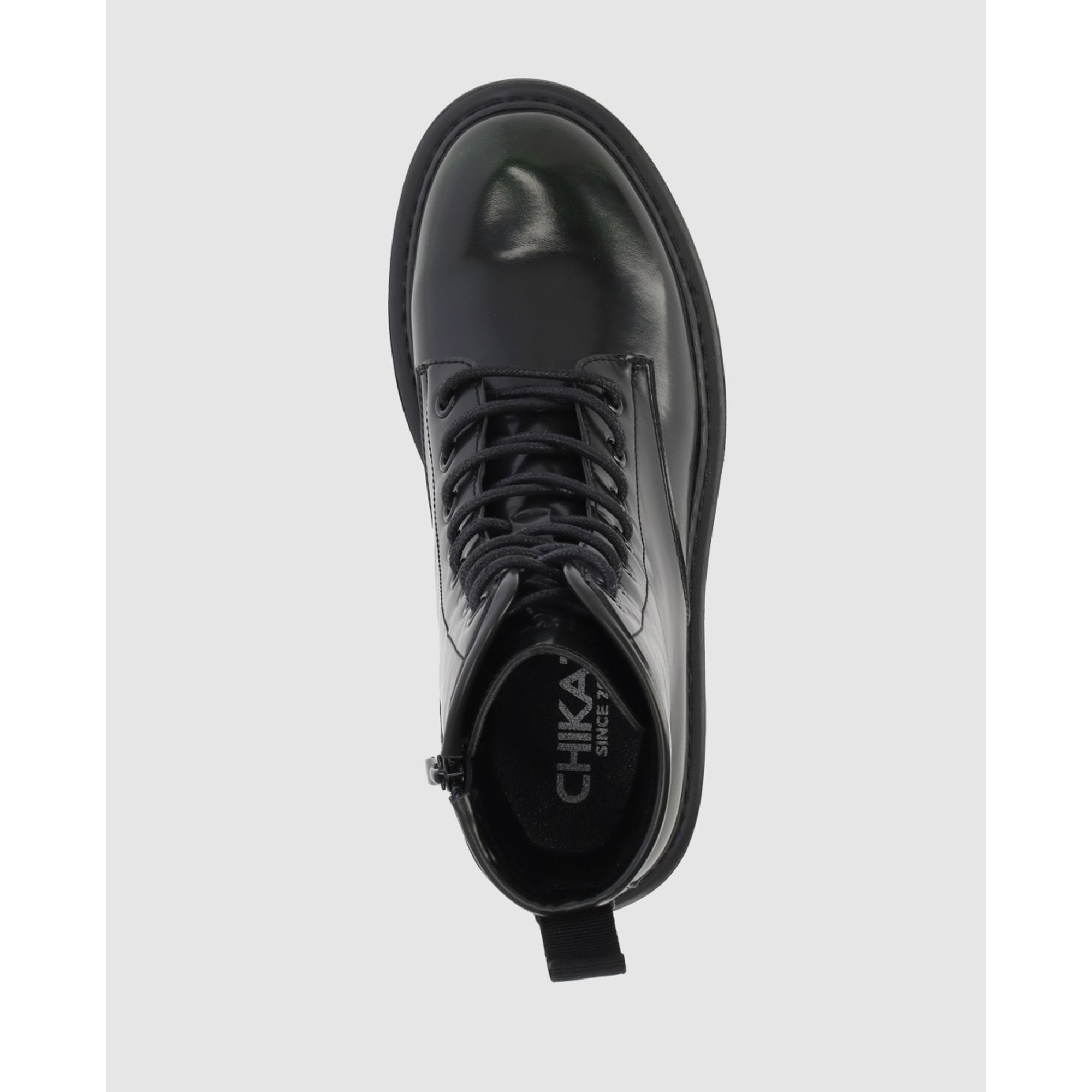 Botines - Verde - Tacón: Bajo