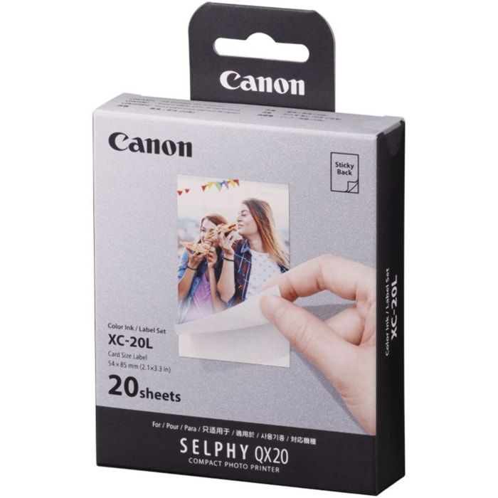 Papier photo instantané CANON XC-20L