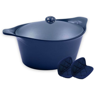 Cocotte COOKUT Coffret L'incroyable 33cm Myrtille