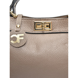 Borsa a mano Carla Ferreri Beige