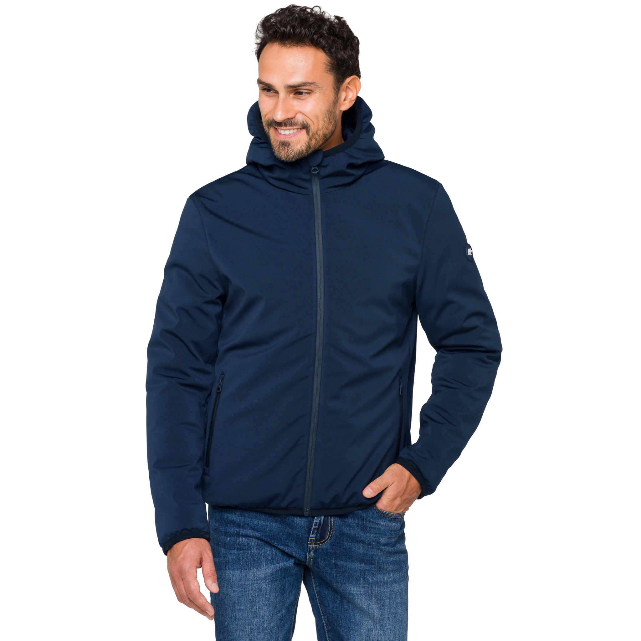 Chaqueta Hot Buttered térmica impermeable Andaz azul marino