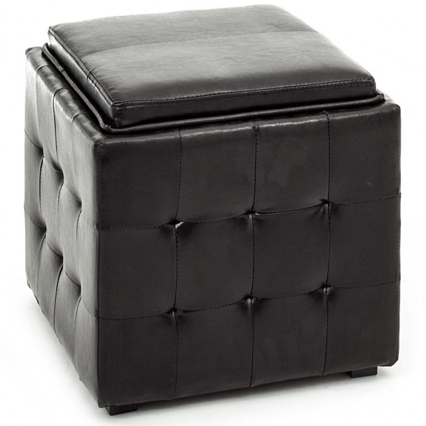 Tomasucci pouf poggiapiedi DIZZY BLACK nero