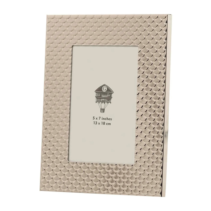 Portafotos Metal Plateado 13x18 Cm