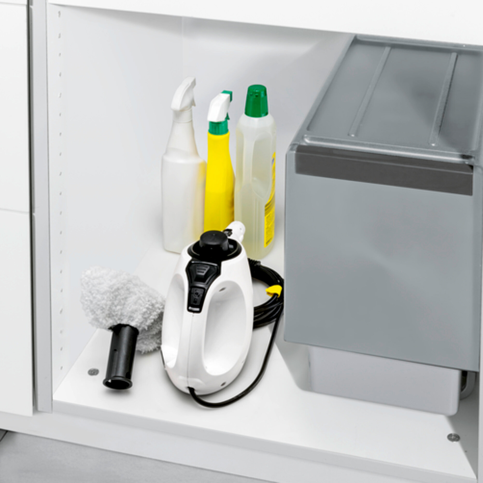 Nettoyeur vapeur Karcher SC 1 EasyFix - Puissance 1200W- Kit sols Easyfix- Compact et maniable