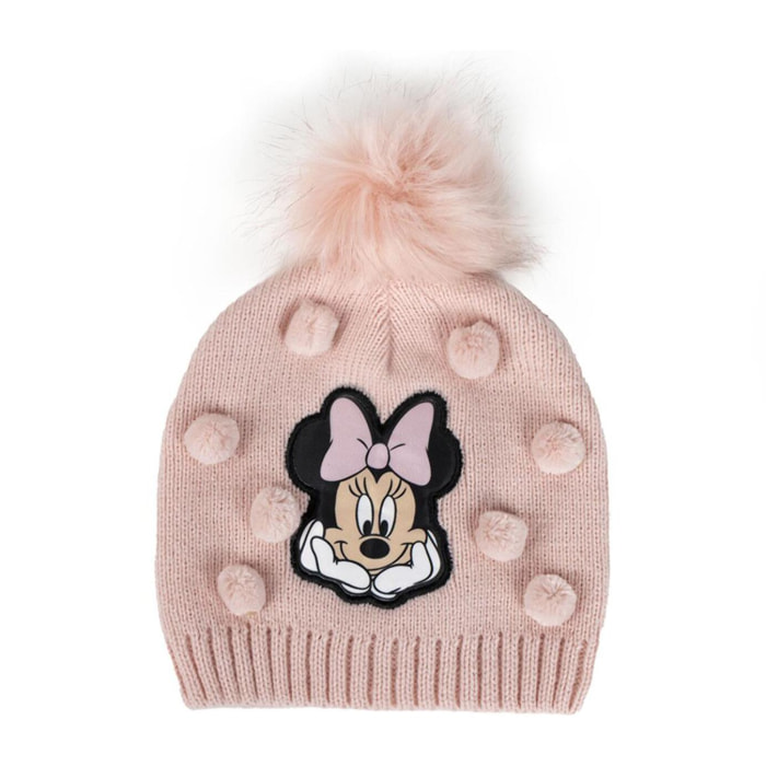 Gorro de punto infantil "Minnie"