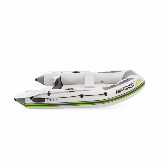 Intex 68395NP - Embarcación auxiliar inflable Mariner 260, 2 plazas, 259x155x41 cm