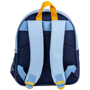 Mochila Infantil Escolar Aplicaciones Bluey