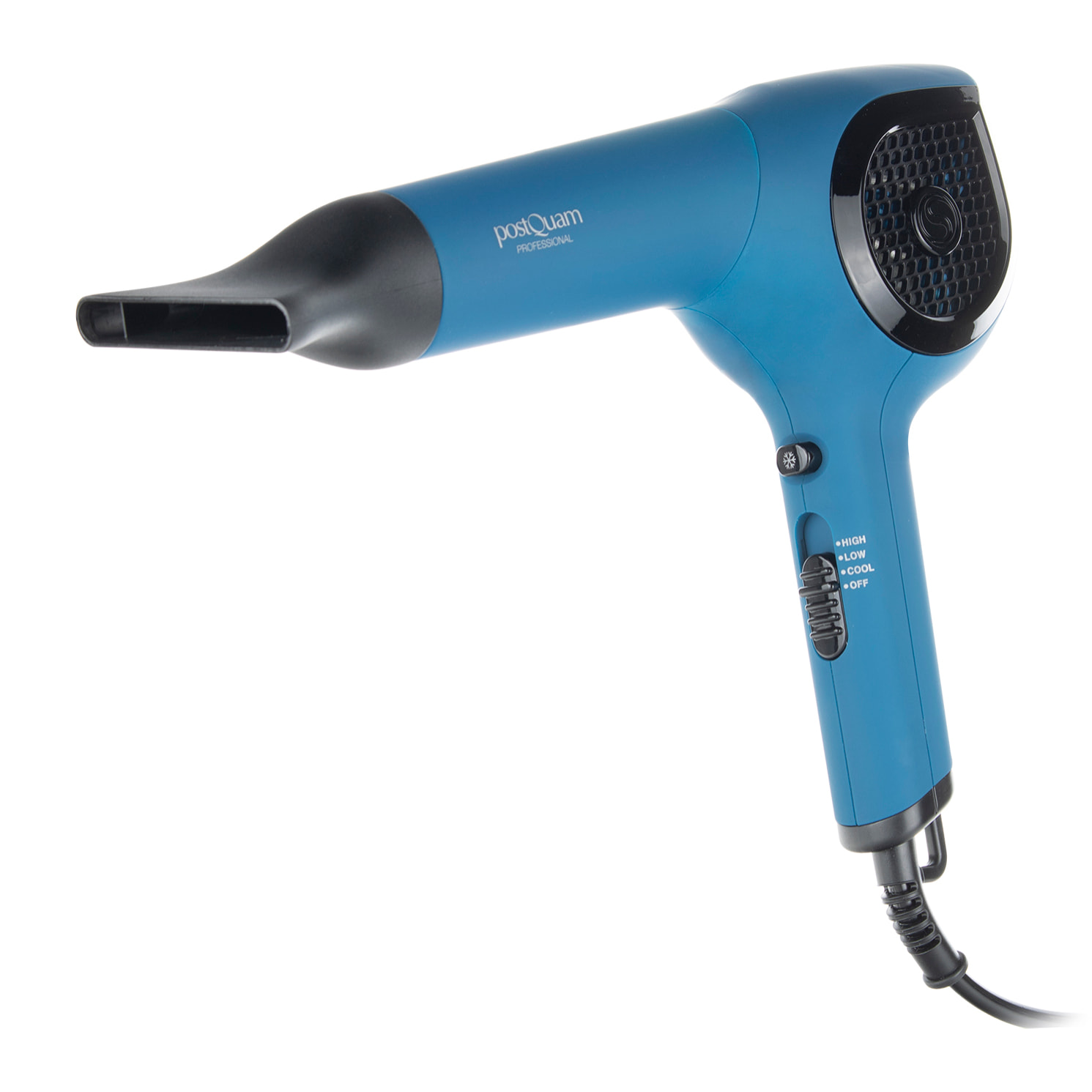 Sèche-cheveux postquam retro dc motor 1400w - bleu