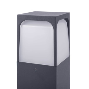 FORLIGHT Veta baliza exterior negra para bombilla E27