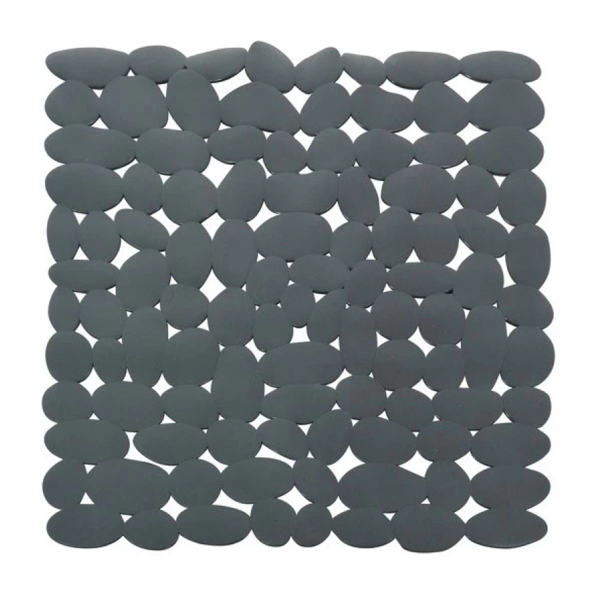 Tapis Fond de douche PVC MARATHON 54x54cm Gris Foncé Spirella